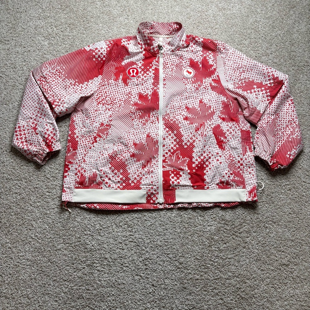 Lululemon 2024 Olympic Team Canada Convertible Jacket